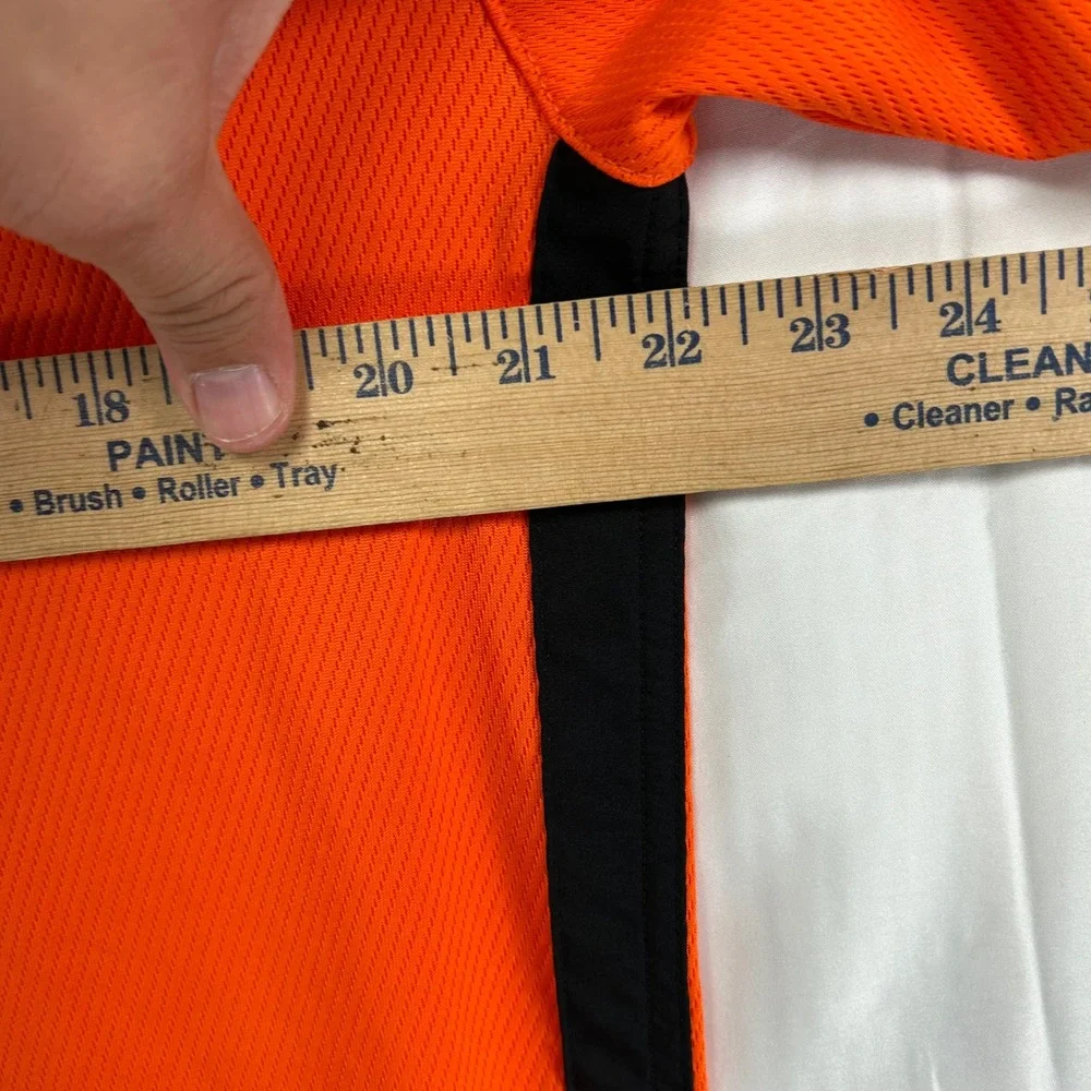 Nike‎ Oklahoma State Cowboys Polo Shirt Mens L Orange OSU Dri-FIT Short Sleeve
